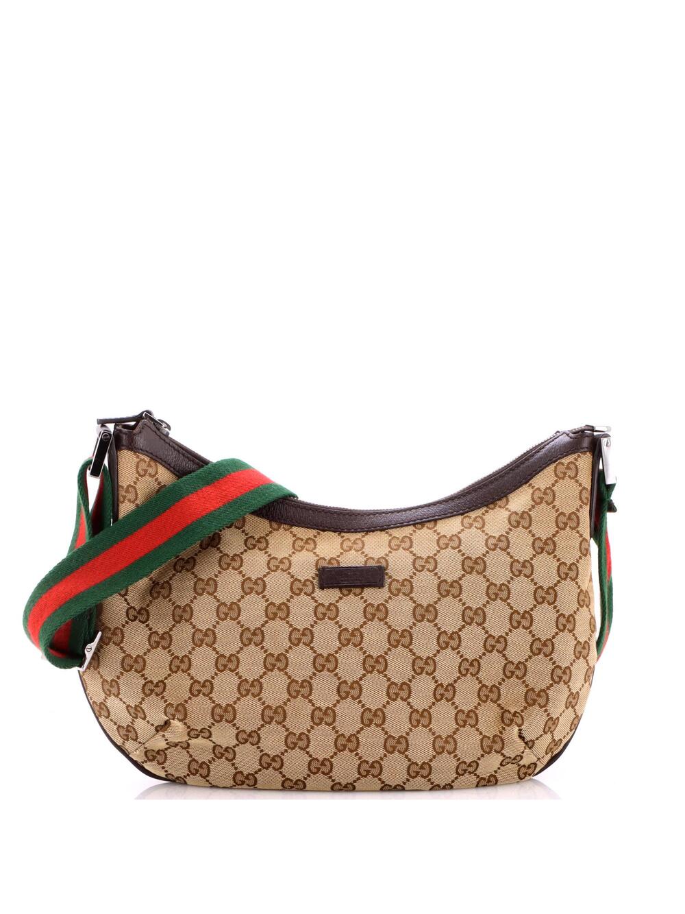 Gucci Saddle Zip Messenger Bag Gg #374875G11B